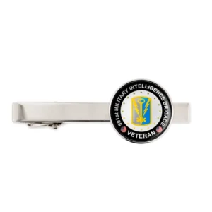 501st Military Intelligence Brigade Military Veteran Tie Clip Tie Bar Gift