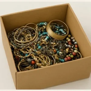 Jewelry Lot All Good Wear Resell Brooch Necklace Estate Vintage 2 lb Lot